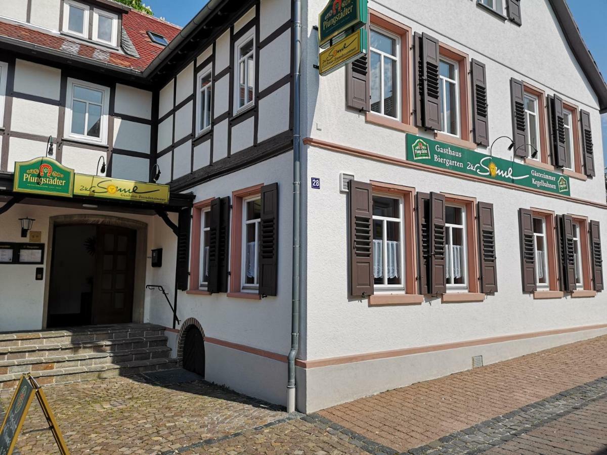Zur Sonne Hotel Alsbach-Hähnlein Exterior photo